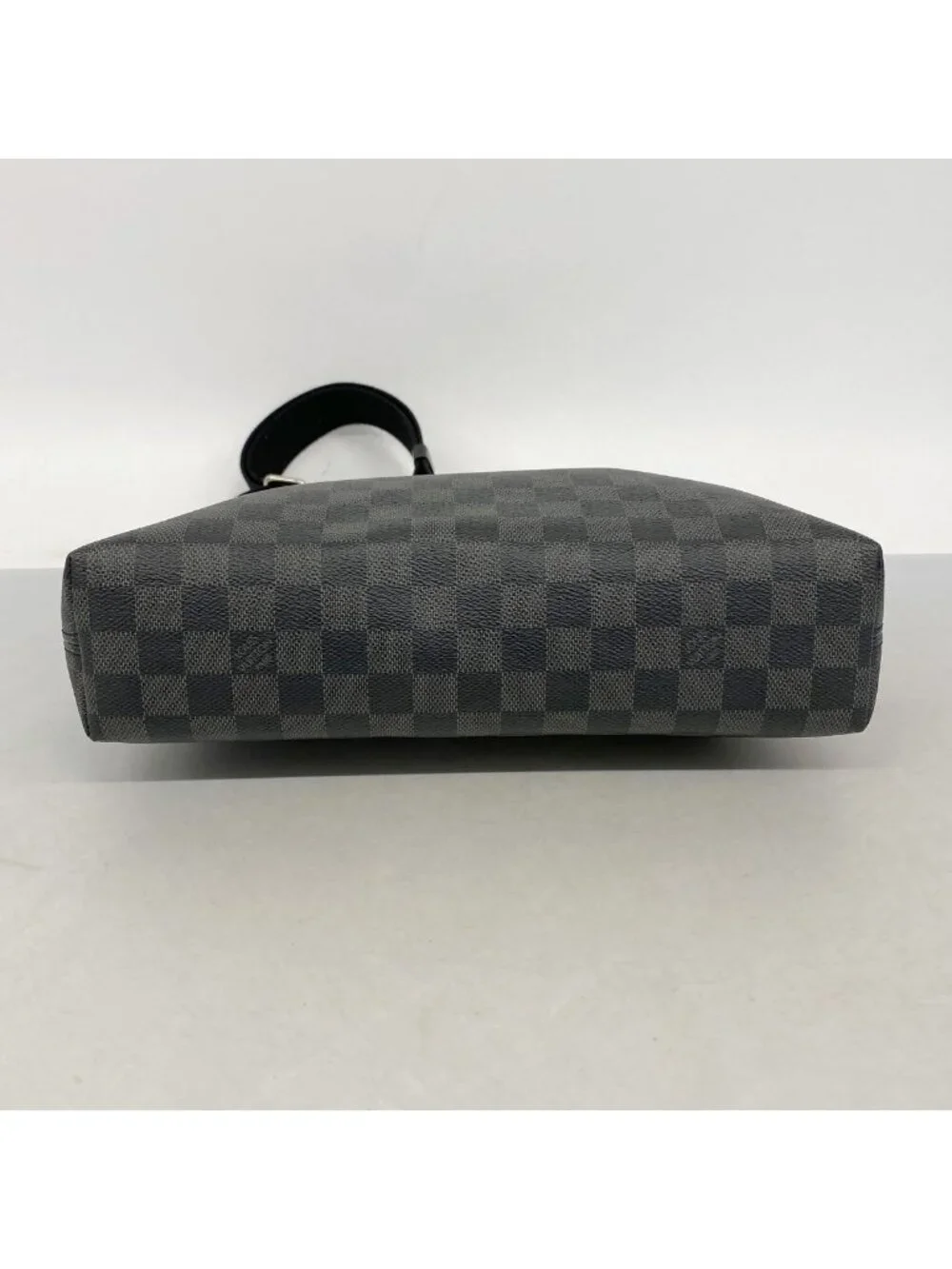 Louis Vuitton Shoulder Bag Damier Graphite Mick PM Black